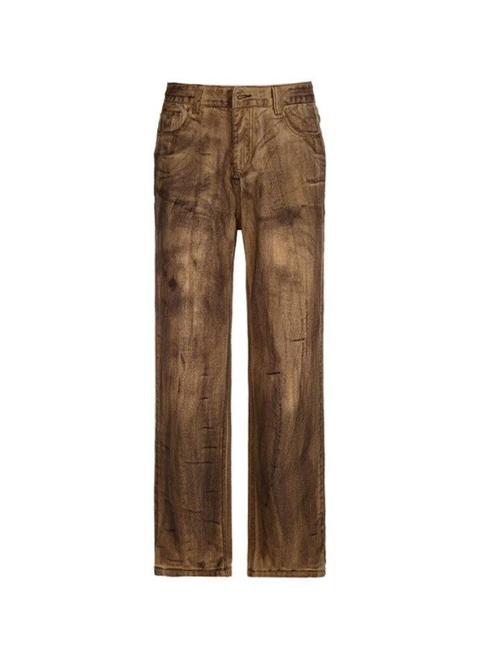 Street Tie Dye High Rise Boyfriend Jeans