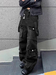 Street Multi Pocket Cargo Jeans