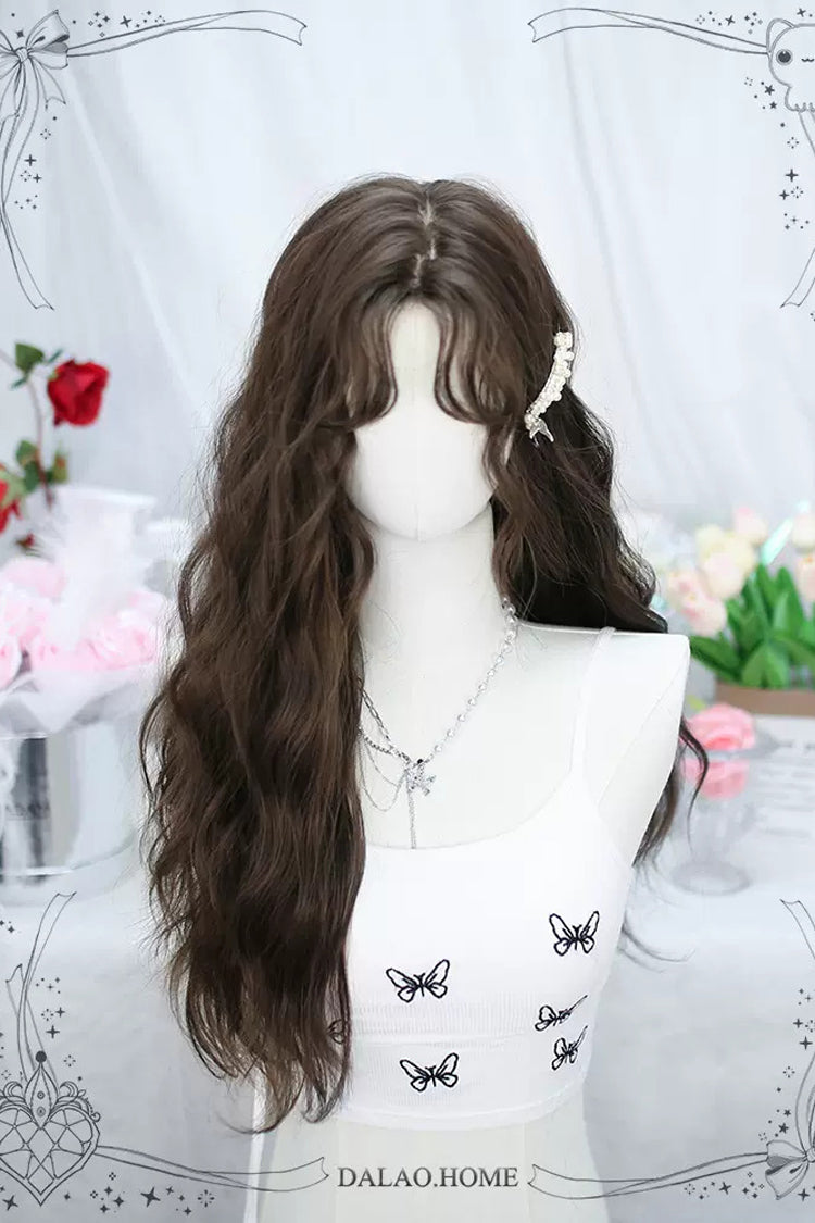 BXOXO Secondary Tousled Small Waves Sweet Lolita Long Wigs 2 Colors