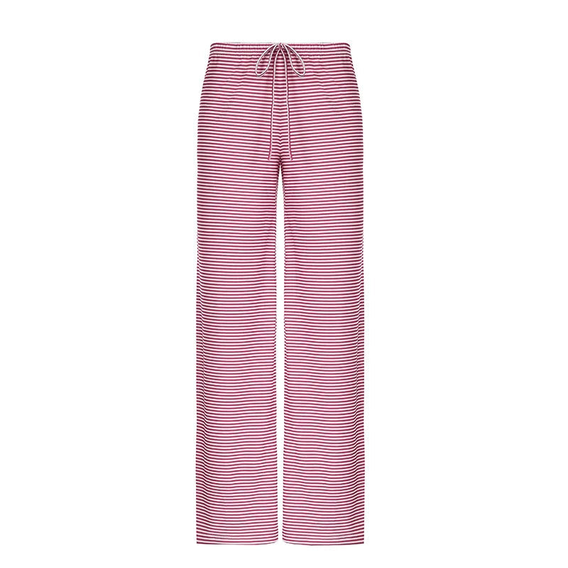 BXOXO Y2k Trousers Joggers Streetwear Pants Women Clothing Stripe Casual High waist Vintage Punk Loose Sweatpants Wide Leg Pantalones