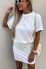 BXOXO - Cotton Blend Casual Dress