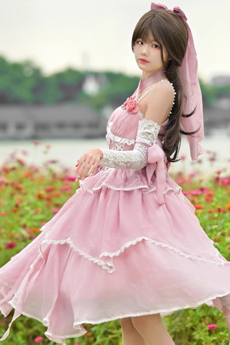 BXOXO Gorgeous Hanayome Bowknot Sweet Elegant Lolita Jsk Dress 6 Colors