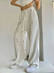 BXOXO Women Sweatpants Casual Joggers Harajuku Hip Hop Korean Fashion Y2k Female Wide Leg Sports Trousers Streetwear Loose