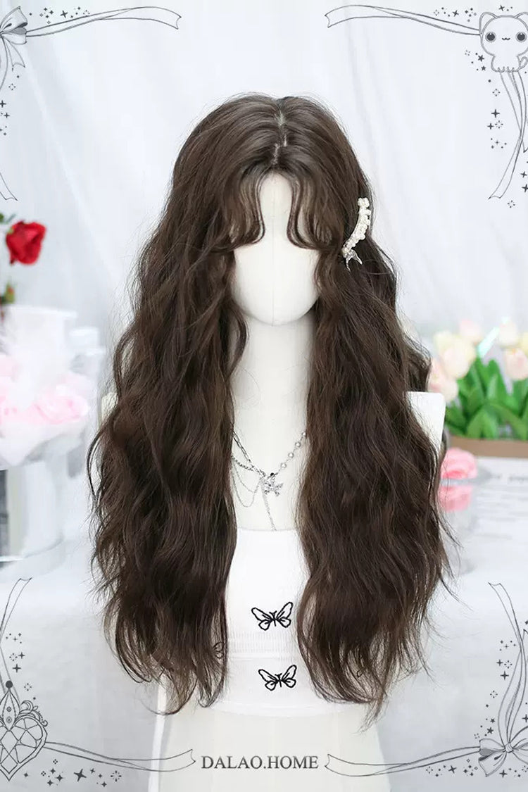 BXOXO Secondary Tousled Small Waves Sweet Lolita Long Wigs 2 Colors