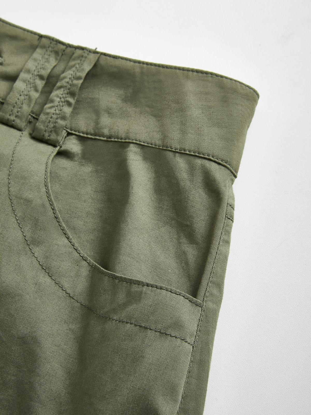 Size Friendly Pocket Cargo Mini Skirt