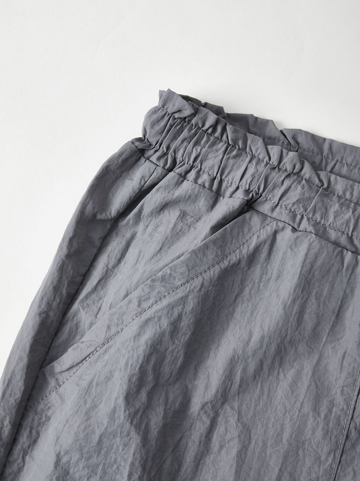 Size Friendly Pocket Drawstring Parachute Cargo Pants