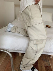 Vintage Ankle Zip Cargo Pants