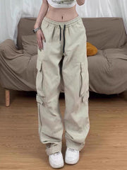 Vintage Ankle Zip Cargo Pants