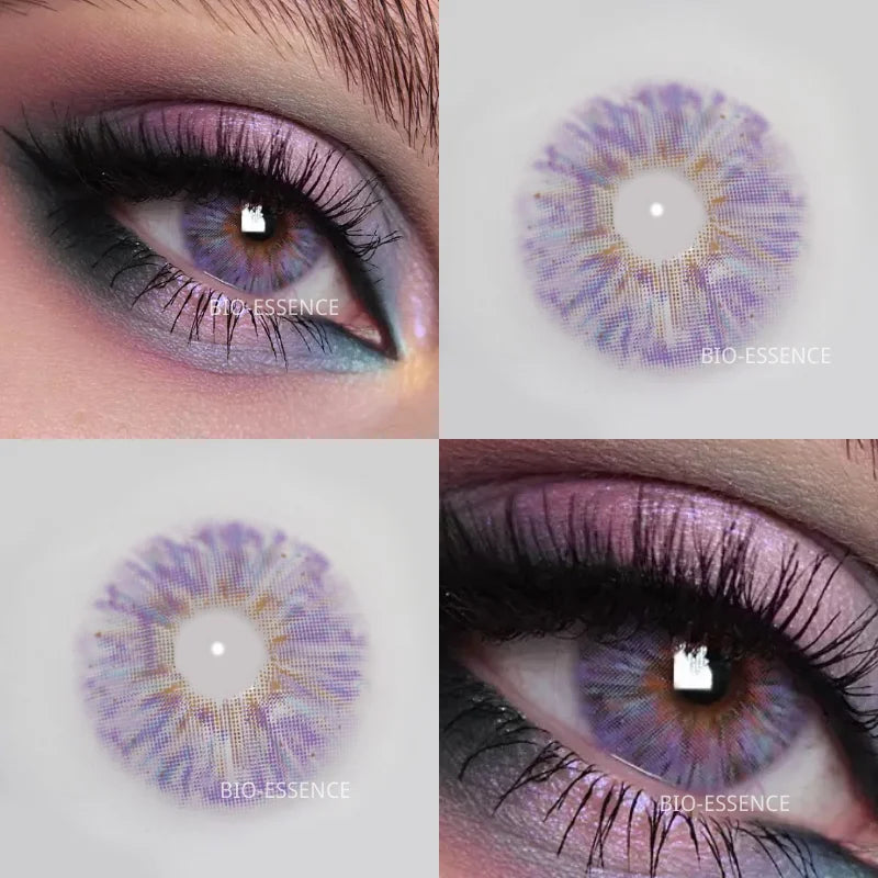 BXOXO Color Contact Lenses for Eyes Natural Brown Lenses Beauty Monet lense Blue Lenses Gray Eye Contact