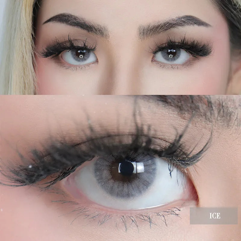 BXOXO 1 Pair Color Contact Lenses for Eyes Anime Makeup Accessories Comic Tears Cosplay Lense Blue Lenses Green Eye Lenses
