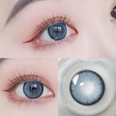 BXOXO Color Contact Lenses for Eyes Natural Brown Lenses Beauty Monet lense Blue Lenses Gray Eye Contact