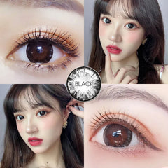 BXOXO 2pcs/pair Lenses Colored Contact Lenses for Eyes MAXIY GIRL Series 6 Tone Dia 14.5mm Comestic Color Contacts