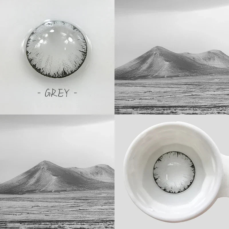 BXOXO 2pcs/pair Lenses Colored Contact Lenses for Eyes MAXIY GIRL Series 6 Tone Dia 14.5mm Comestic Color Contacts