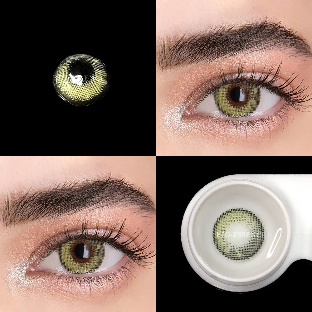 BXOXO 1 Pair Color Contact Lenses for Eyes Anime Makeup Accessories Comic Tears Cosplay Lense Blue Lenses Green Eye Lenses