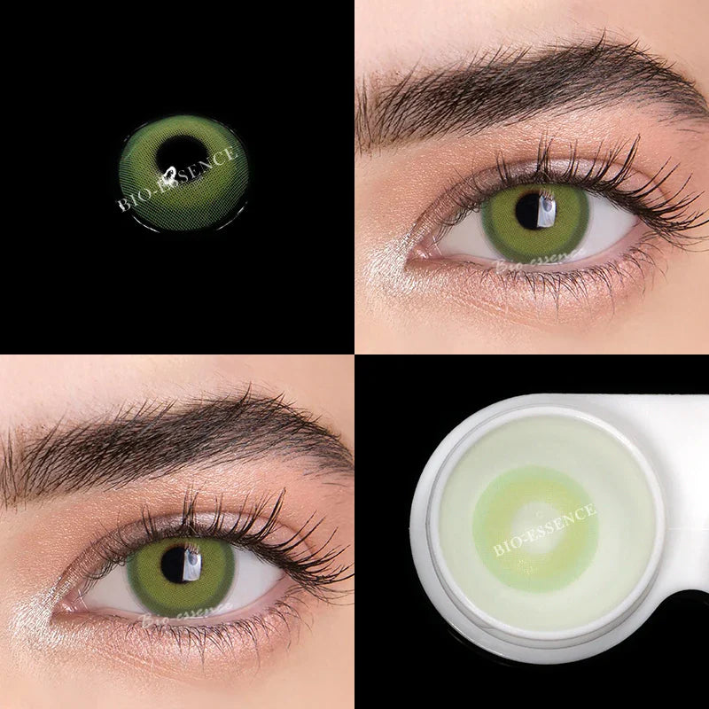 BXOXO 1 Pair Color Contact Lenses for Eyes Anime Makeup Accessories Comic Tears Cosplay Lense Blue Lenses Green Eye Lenses