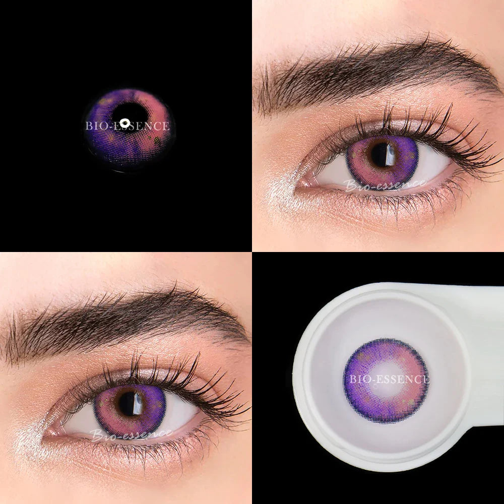 BXOXO 1 Pair Color Contact Lenses for Eyes Anime Makeup Accessories Comic Tears Cosplay Lense Blue Lenses Green Eye Lenses