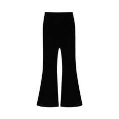 egirl style Velvet Winter Velvet Set Extra Thick Velvet Flared Pants