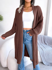 fall outfits Autumn and Winter Casual Lapel Long Cardigan Sweater Coat for Women