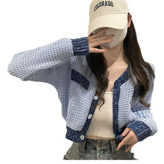 women’s fashion Niche Japanese Retro Lazy Gentle Chic Cardigan Coat Spring French Casual Sweater
