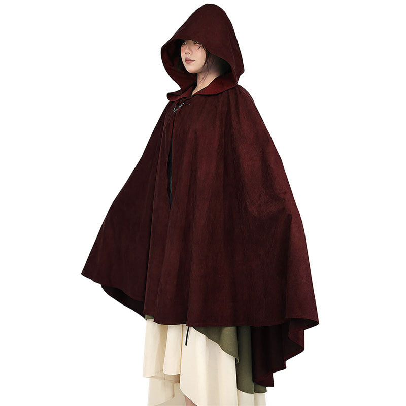 bruno mars costume Halloween Party Medieval Stage Performance Cloak Gothic Women's Long Cloak