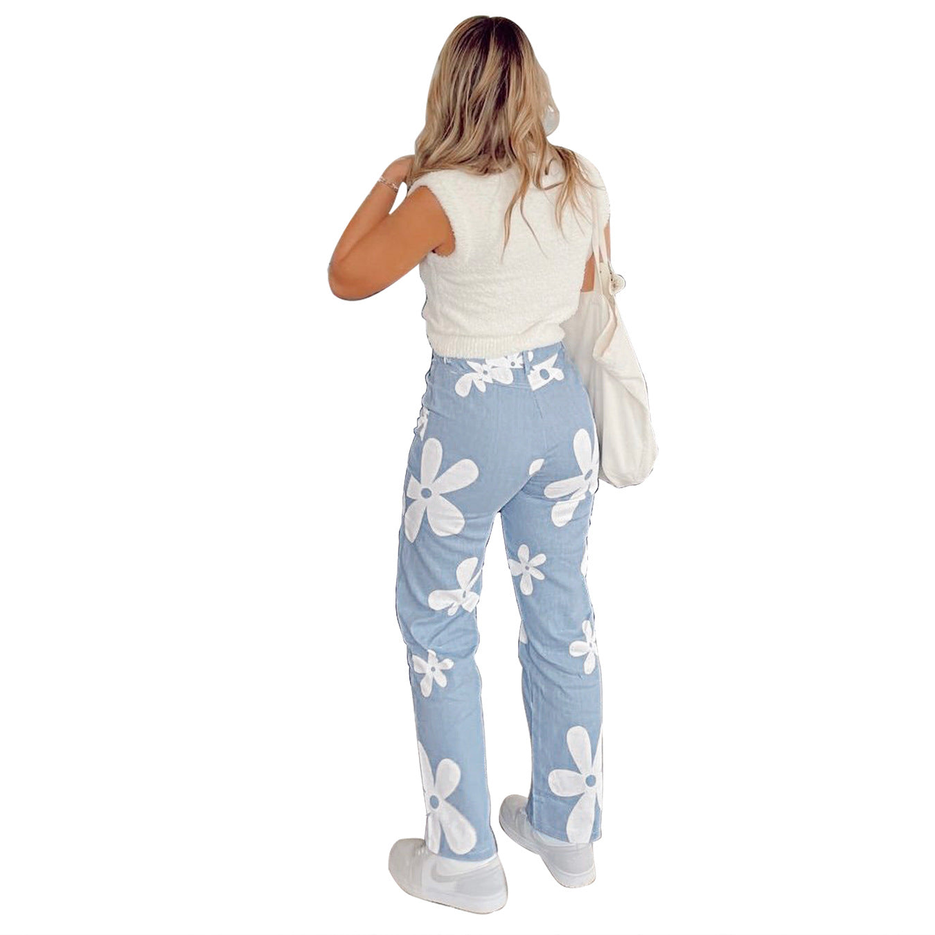 clothes Traceable Jeans Women's Straight Jeans Women's