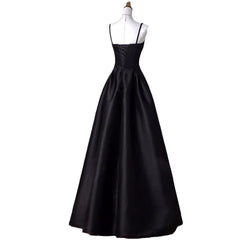 dress French Style Light Luxury Dress 2024 New French Style Black Strap Slim Fit Dress Student Banquet Evening Dress