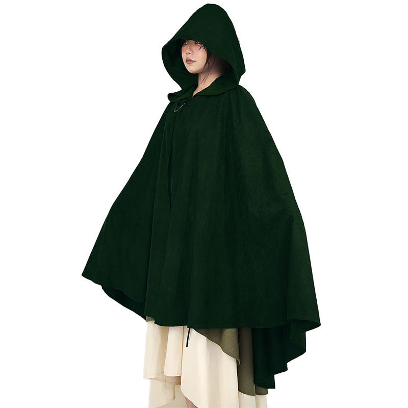bruno mars costume Halloween Party Medieval Stage Performance Cloak Gothic Women's Long Cloak