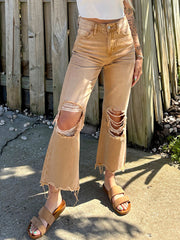 fall outfits women Southeast Asian Women's Ripped Jeans Women's Straight Loose Jeans Women