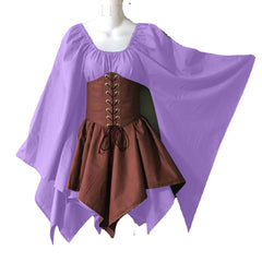vampire costume 2024 Party Long Sleeve Women's Renaissance Medieval Dress Clothing