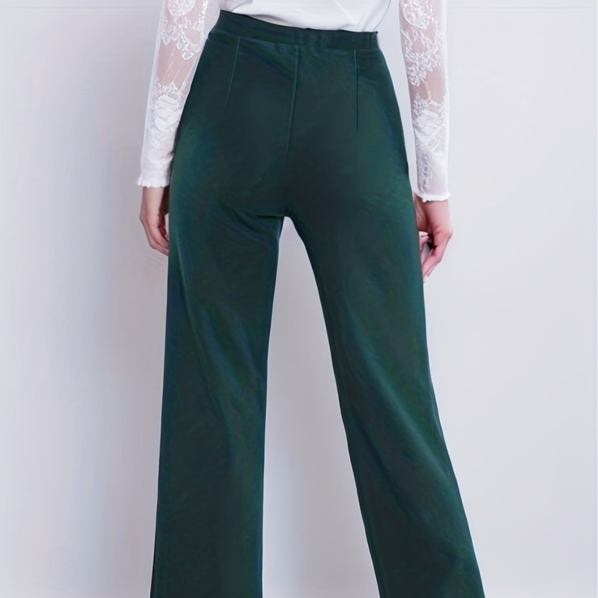 business casual outfits Narrow Straight Wide-Leg Pants Women's Spring and Autumn Fashion Casual High Waist Pants Korean Style Elegant Slim Pants