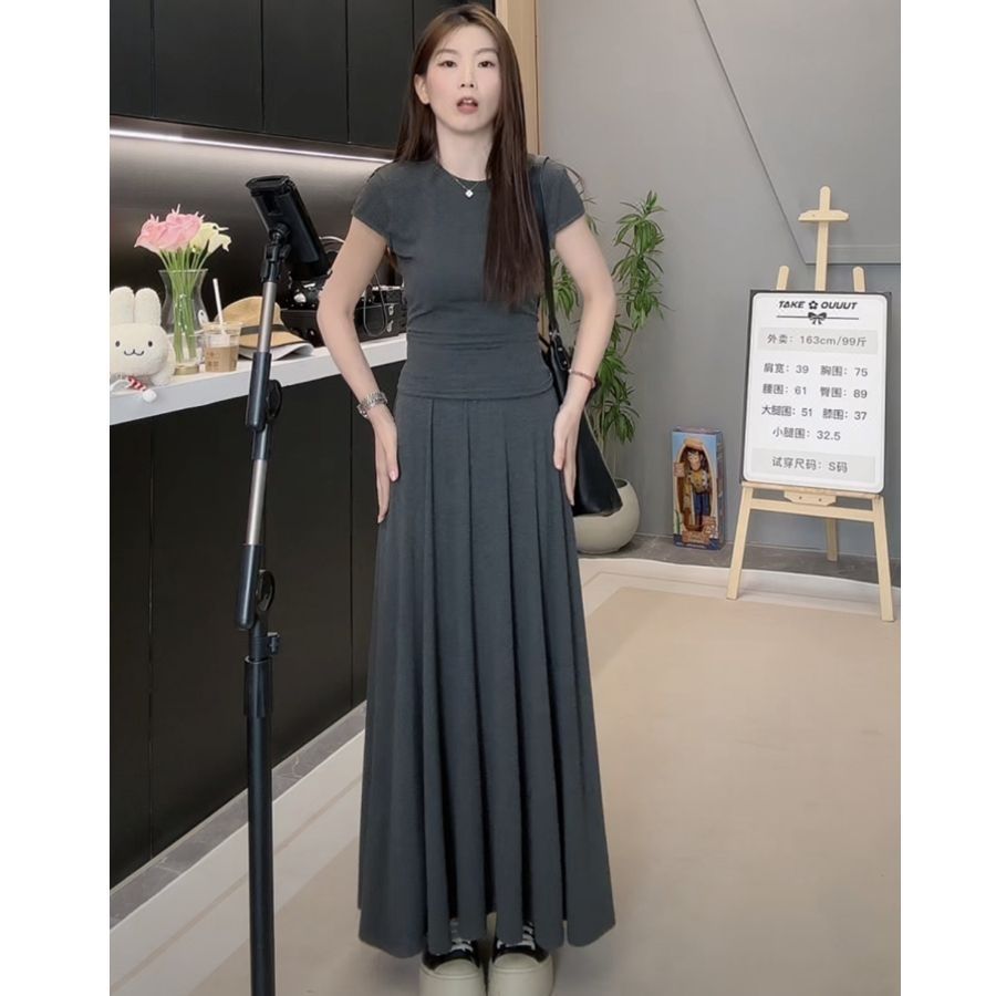 men’s fashion Yujie Style High-End Temperament Dress Women's Summer New French Sexy Slim Slimming Temperament Dress