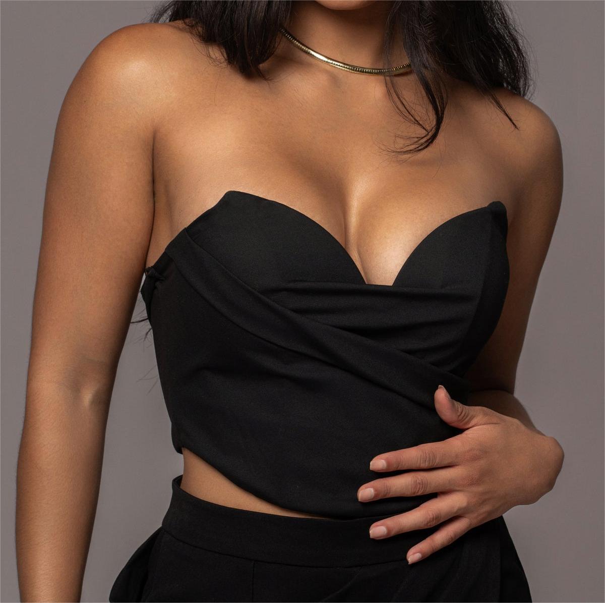 business casual outfits woman New Fashion Outer Wear Slim Fit Sexy off-the-Shoulder Sleeveless Inner Top for Women