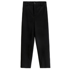 datenight fall outfits Elegant Harem Pants Women's Spring and Autumn Korean Style Slimming Radish Pants Spring Skinny Suit Pants