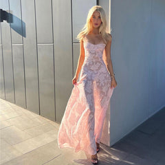 prom dresses Style Summer New Women's Fashion Tube Top off-Neck Elegant Evening Dress Dress