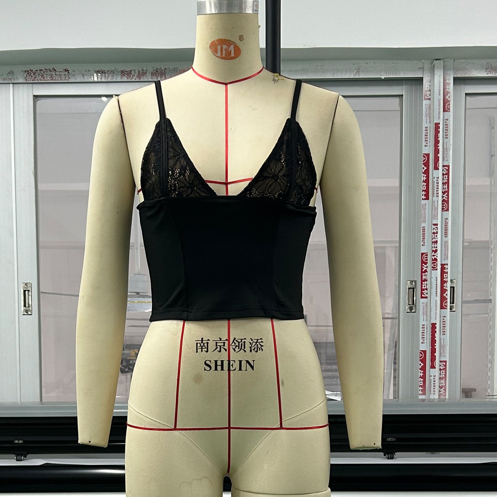 summer outfits inspo Summer Women's Sling Lace Mesh Stitching Sling Perspective Backless Sexy Short Top