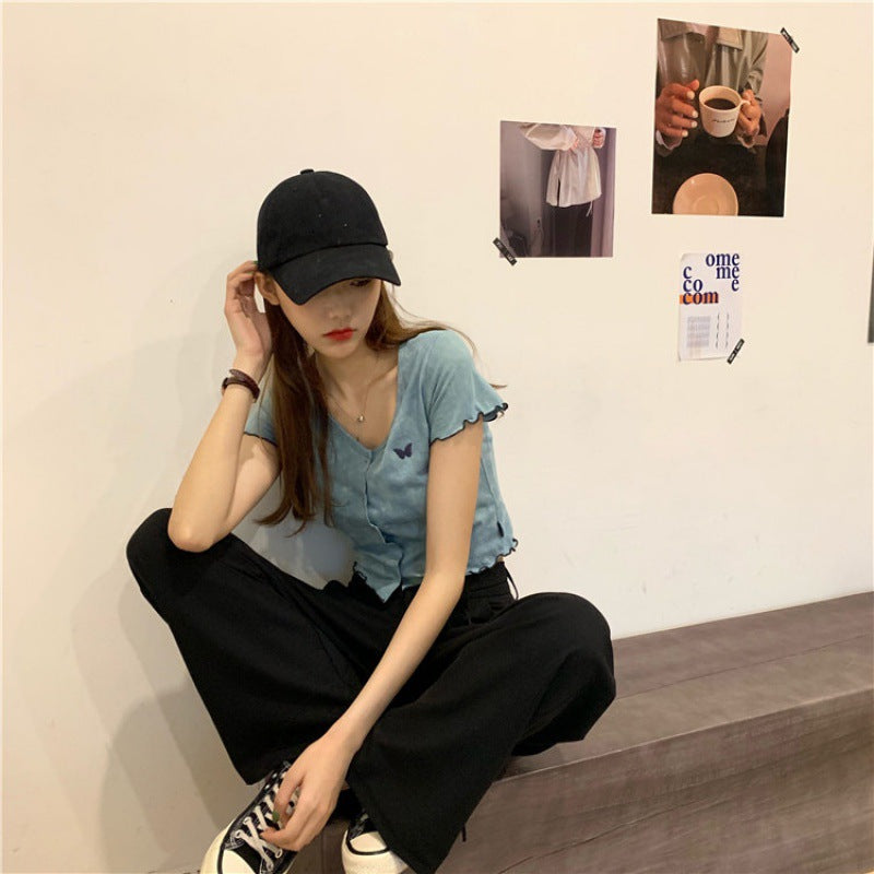 buisness casual women outfits chic Gray Suit Pants Women's Draping Pants Straight Loose Wide-Leg Pants High Waist Mopping Casual Pants Fashion