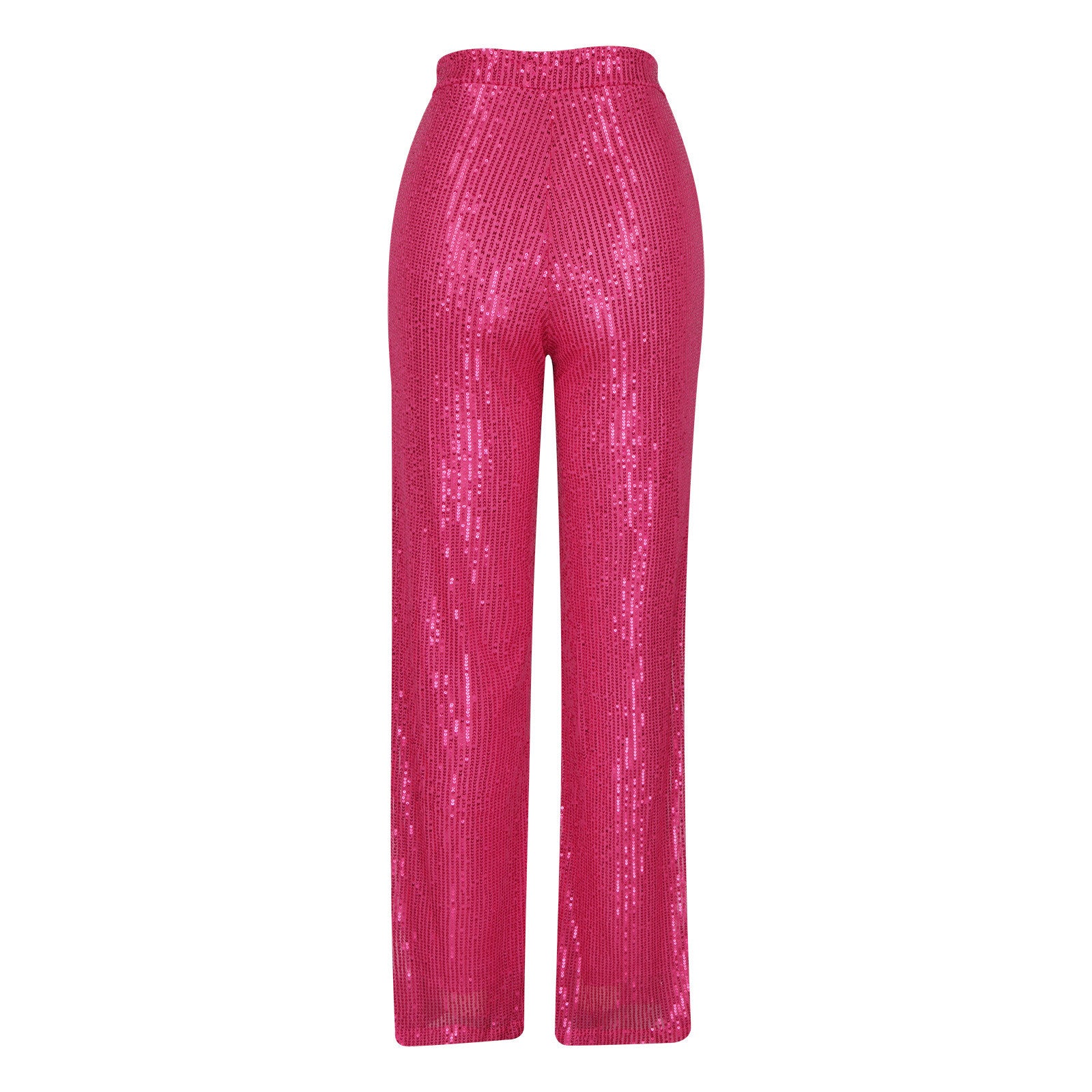 Women's High Waist Fashion Casual Pants EBay Sequins Loose Draping Wide Leg Pants Summer Women's