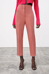 curvy casual outfits Autumn New Casual Pants Professional Temperament Commuter Front Pleated Slimming Ankle High Waist Pants 7901432