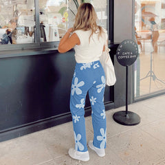 clothes Traceable Jeans Women's Straight Jeans Women's