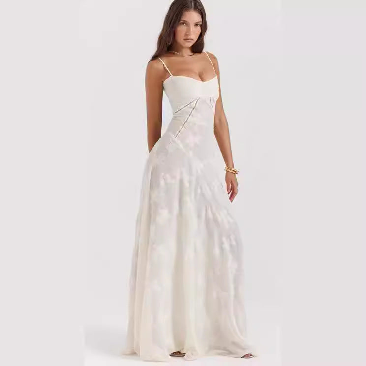 prom dresses Style Summer New Women's Fashion Tube Top off-Neck Elegant Evening Dress Dress