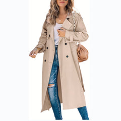 women’s fall outfits Women's Winter and Autumn Trench Coat Coat Women's