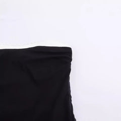 dream clothes Autumn Vest Top Hanging Neck Collar Sexy Backless Printed Tube Top Female