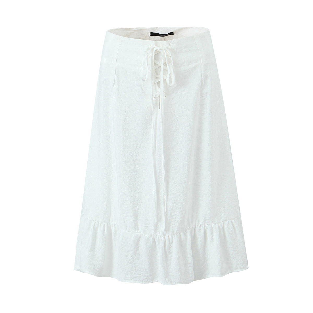 concert outfit Summer New French Retro Temperament Suit Women's Sexy White Strap Top Skirt Two-Piece Set