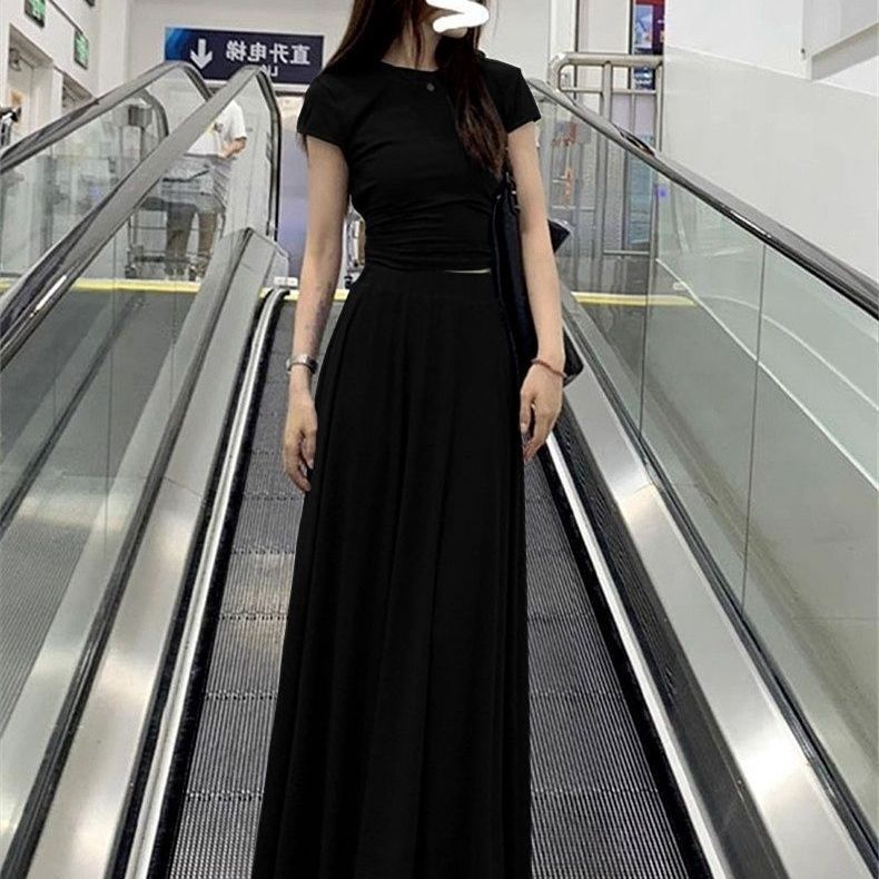 men’s fashion Yujie Style High-End Temperament Dress Women's Summer New French Sexy Slim Slimming Temperament Dress