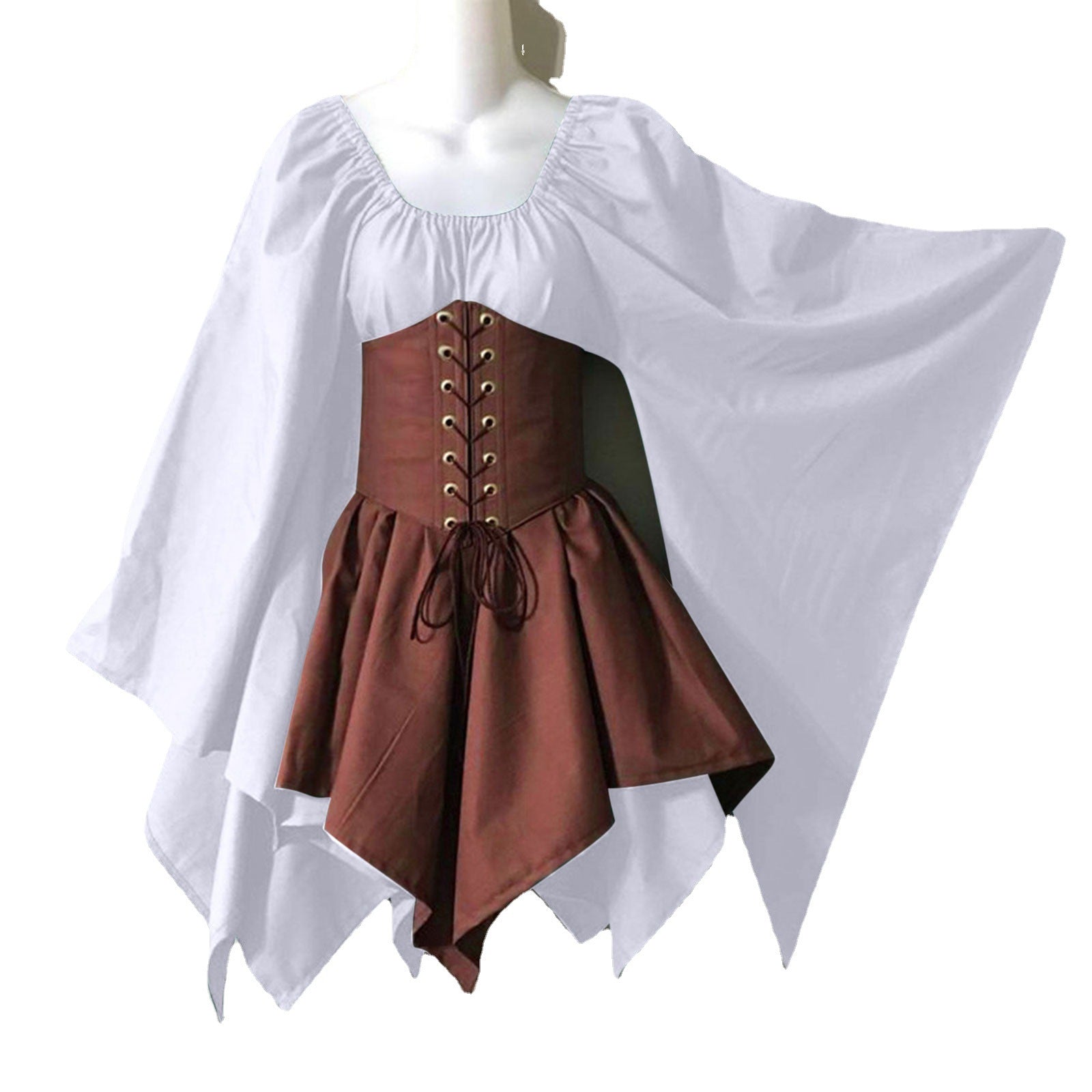 vampire costume 2024 Party Long Sleeve Women's Renaissance Medieval Dress Clothing