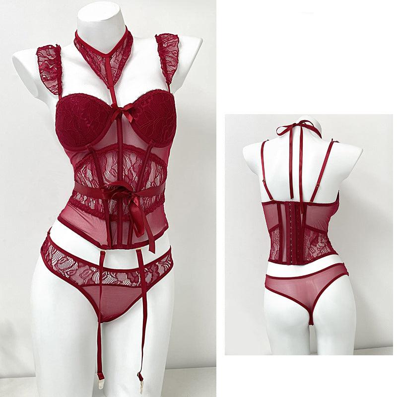 Christmas Outfits American Fishbone Camisole Women's Chest Pad Integrated Tube Top Beauty Back Hot Girl Top Short Sweet and Spicy