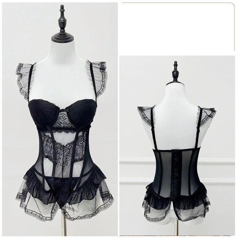 Christmas Outfits American Fishbone Camisole Women's Chest Pad Integrated Tube Top Beauty Back Hot Girl Top Short Sweet and Spicy