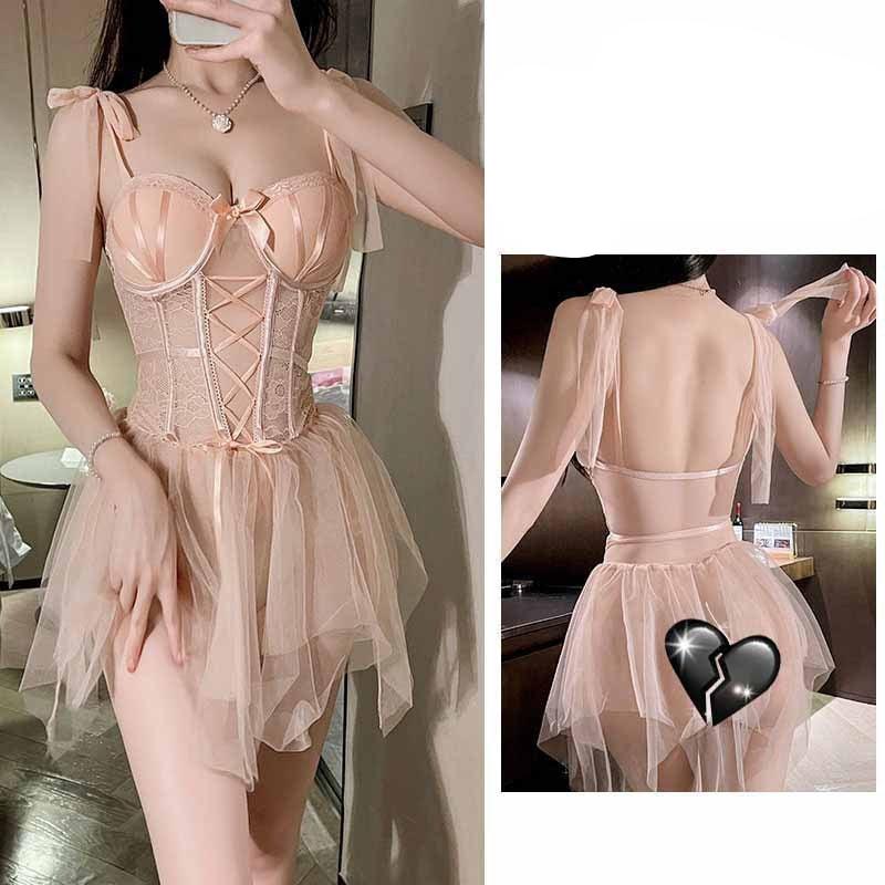 Christmas Outfits American Fishbone Camisole Women's Chest Pad Integrated Tube Top Beauty Back Hot Girl Top Short Sweet and Spicy