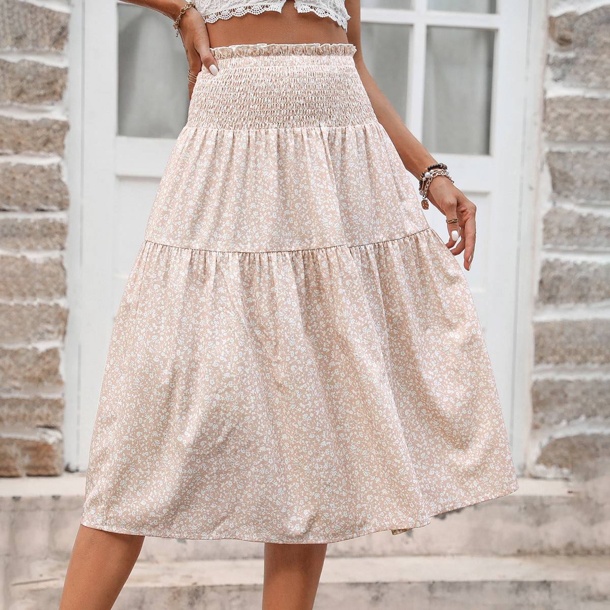 summer outfits inspo Women's Summer Fashion Printed Skirt