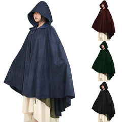 bruno mars costume Halloween Party Medieval Stage Performance Cloak Gothic Women's Long Cloak